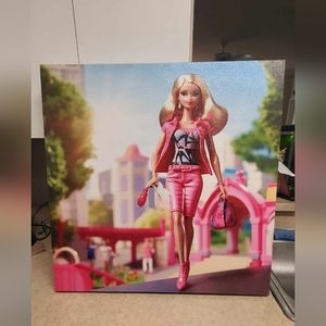 Barbie walk in the park Art 20x24